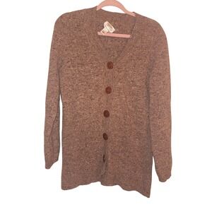 Vintage Made‎ Italy Talbot Women Size Large Wool Blend Grandmacore Cabin Sweater